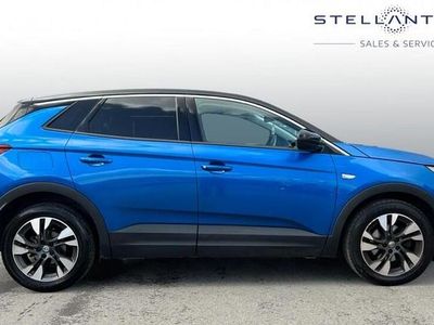 Used Vauxhall Grandland X SRi 128 HP (94 kW) 2019 Blue SUV