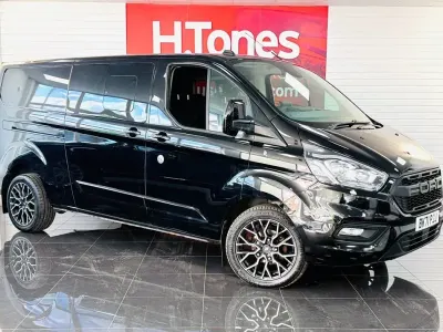 Used Ford Transit Custom Limited 170 HP (125 kW) 2021 Black Van