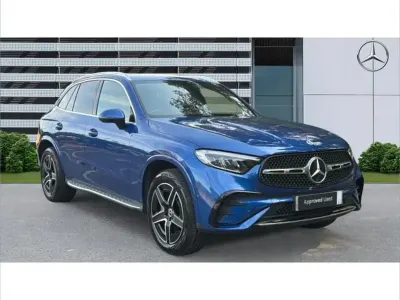 Used Mercedes GLC300 AMG line 313 HP (230 kW) 2026 Blue SUV