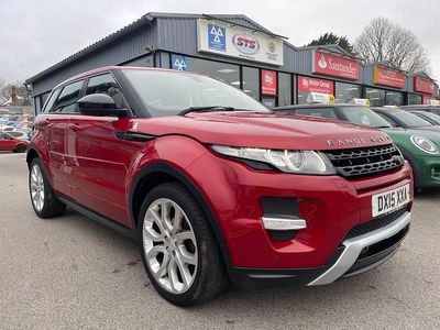 Begagnad Land Rover Range Rover evoque Dynamic 2015 Röd Kombi