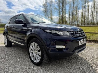 Begagnad Land Rover Range Rover evoque Prestige 190 HK (139 kW) 2014 Blå SUV