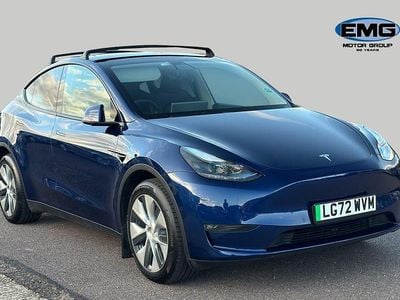 Blue Used 2022 Tesla Model Y Long Range AWD SUV | £23,795 (Fair price)