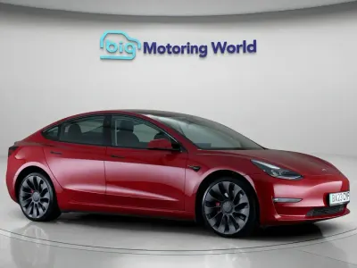 Used Tesla Model 3 Performance 461 kW (627 HP) 2023 Red Sedan