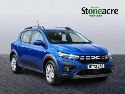 Used Dacia Sandero Expression 101 HP (74 kW) 2023 Blue Hatchback