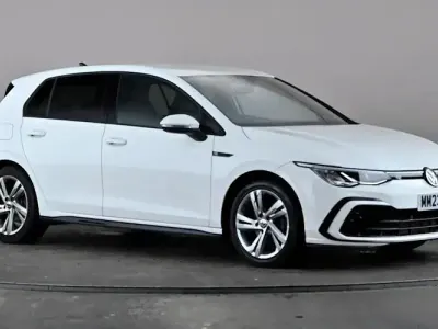 Used VW Golf VIII R-line 150 HP (110 kW) 2023 White Hatchback