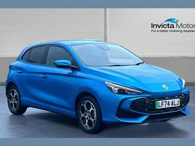 Used MG MG3 Trophy 191 HP (140 kW) 2025 Blue Hatchback