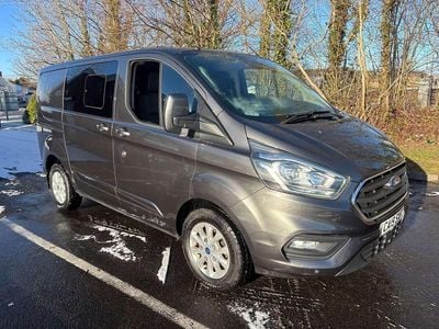 Grey Used 2019 Ford Transit Custom Limited Van | £15,995 (Fair price)