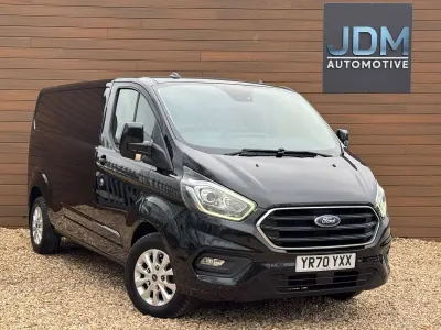 Used Ford Transit Custom Limited 130 HP (95 kW) 2020 Black Van