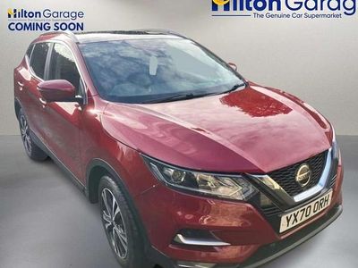 Used Nissan Qashqai N-Connecta 140 HP (102 kW) 2020 Red SUV