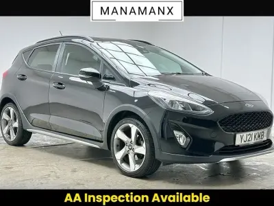 Begagnad Ford Fiesta Active 2021 Svart Halvkombi