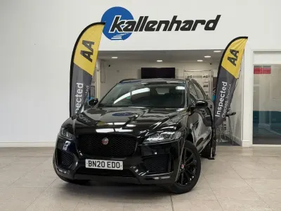Used Jaguar F-Pace Chequered Flag 180 HP (132 kW) 2020 Black SUV