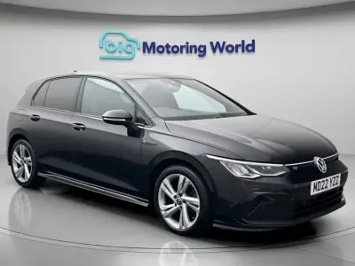 Used VW Golf VIII R-line 130 HP (95 kW) 2022 Black Hatchback