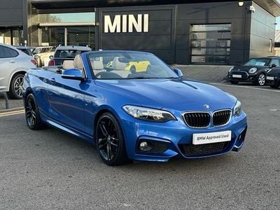 Blue Used 2015 BMW 220 M Sport Cabriolet | £11,933 (Fair price)