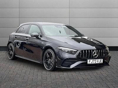 Used Mercedes A35 AMG Premium Plus 320 HP (235 kW) 2023 Black Hatchback