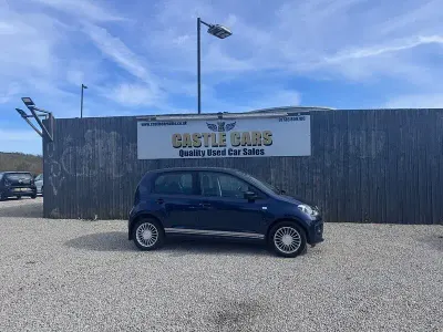 Usado VW up! high up! 75 CV (55 kW) 2015 Azul Utilitario