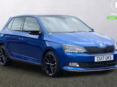 Used Skoda Fabia Monte Carlo 110 HP (80 kW) 2016 Blue Hatchback