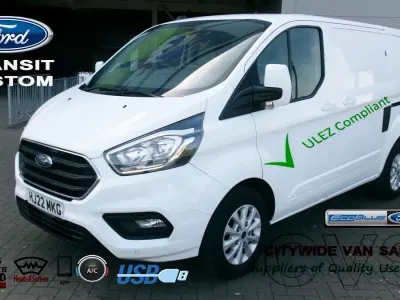 Used Ford Transit Custom Limited 170 HP (125 kW) 2022 White Van
