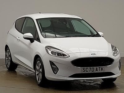 Used Ford Fiesta Trend 95 HP (69 kW) 2021 White Hatchback