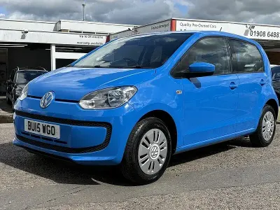 Used VW up! move up! 60 HP (44 kW) 2015 Blue Hatchback