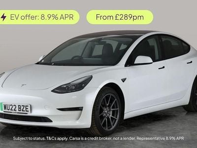 White Used 2022 Tesla Model 3 Long Range AWD Sedan | £15,723 (Good price)