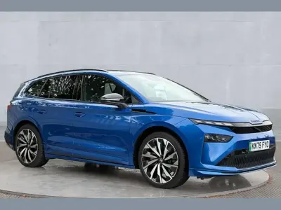 Used Skoda Enyaq iV SportLine 210 kW (286 HP) 2025 Blue SUV
