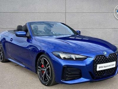 Blue Used 2024 BMW 420 M Sport Cabriolet | £35,968 (Good price)