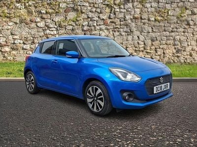 Used Suzuki Swift SZ5 2018 Blue Hatchback