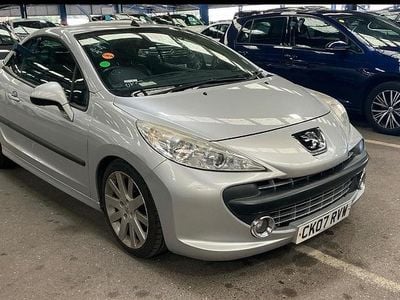 Used Peugeot 207 GTi 120 HP (88 kW) 2007 Silver Cabriolet
