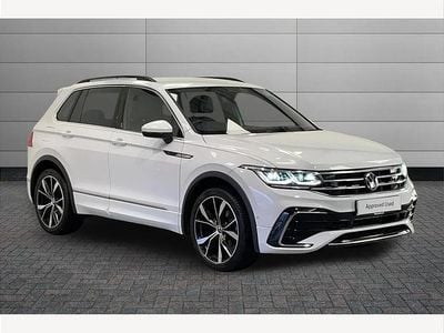 White Used 2022 VW Tiguan R-line SUV | £24,990 (Fair price)