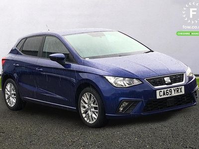 Begagnad Seat Ibiza SE Technology 95 HK (69 kW) 2020 Blå Halvkombi