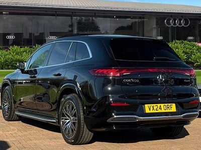 Used Mercedes EQS450+ AMG line 264 kW (360 HP) 2024 Black SUV