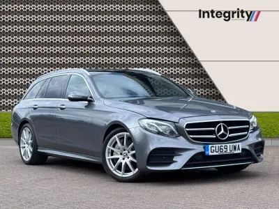 Begagnad Mercedes E350 AMG line 282 HK (207 kW) 2019 Grå Kombi