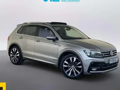 Used VW Tiguan R-line 150 HP (110 kW) 2018 Silver SUV