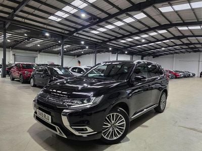 Used Mitsubishi Outlander P-HEV 2019 Black Estate