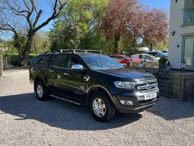 Begagnad Ford Ranger Limited 160 HK (117 kW) 2018 Svart Pickup