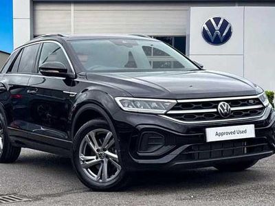New VW T-Roc R-line 150 HP (110 kW) 2025 Black SUV