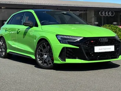 Used Audi RS3 Sportback Advanced 400 HP (294 kW) 2026 Green Hatchback