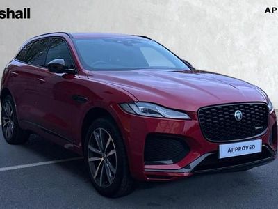 Metallic santorini black Used 2023 Jaguar F-Pace R-Dynamic SUV | £34,500 (Fair price)