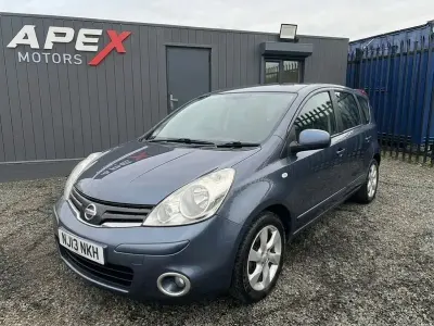 Używany Nissan Note N-TEC 88 KM (64 kW) 2013 Niebieski Hatchback
