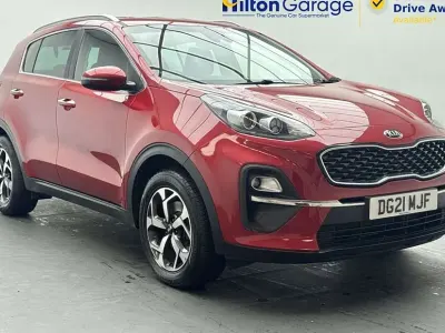 Used Kia Sportage 134 HP (98 kW) 2021 Red SUV