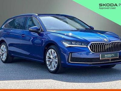 Usado Skoda Superb SE L 110 CV (80 kW) 2026 Azul Familiar