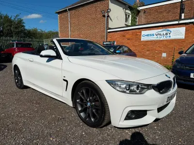 Used BMW 428 M Sport 245 HP (180 kW) 2016 White Cabriolet