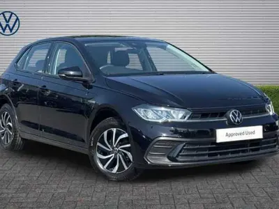 Used VW Polo Life 95 HP (69 kW) 2022 Black Hatchback