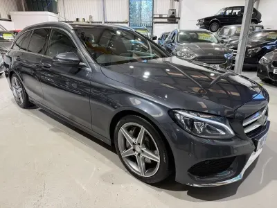 Used Mercedes C250 AMG Line Premium Plus 204 HP (150 kW) 2016 Grey Estate
