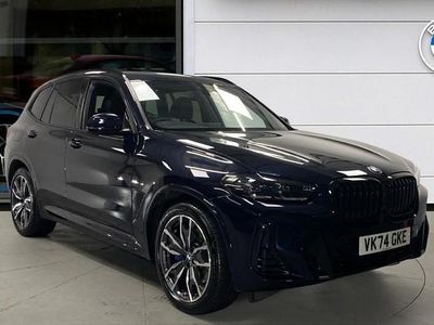 Black Used 2024 BMW X3 M Sport SUV | £42,950 (Fair price)