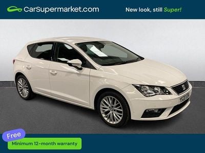 Begagnad Seat Leon SE Dynamic 2020 Vit Halvkombi