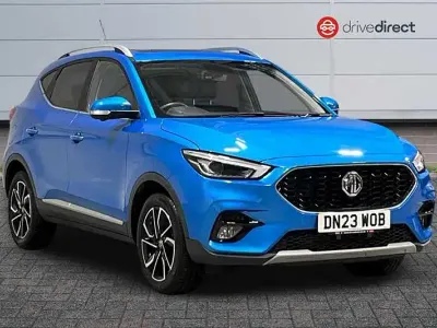 Used MG ZS Exclusive 111 HP (81 kW) 2023 Blue SUV