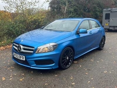 Blue Used 2013 Mercedes A180 AMG Hatchback | £6,850 (Expensive)