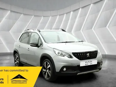 Used Peugeot 2008 GT-line 82 HP (60 kW) 2017 Grey SUV