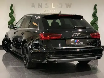 Used Audi A6 S-Line 190 HP (139 kW) 2015 Black Estate